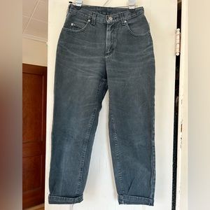 Vintage Riveted Lee balloon denim.